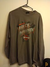 Harley-Davidson Baghdad Iraq  Adult 2XL Long Sleeve Green picture