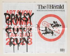 BANKSY - The Herald Glasgow - CUT AND RUN picture