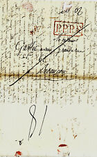 1815 stamp letter P.P.P.PP. against MULLER Strasbourg for GALLET confessed Besançon picture
