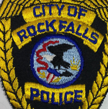 Rock Falls City Illinois IL Patch A5 picture
