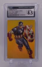 Captain America Fleer Ultra Avengers 23' Gold Medallion CGC 8.5 picture