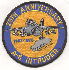 A-6 INTRUDER 1963-1988 25th ANNIVERSARY patch picture