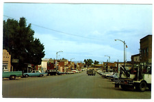 Gillette Wyoming WY Main Street View Postcard picture