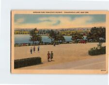 Postcard Kershaw Park  from State Highway Canandaigua Lake New York USA picture