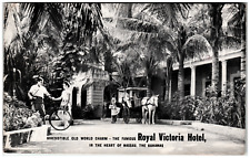 Postcard Vintage Royal Victoria Hotel Nassau, Bahamas picture