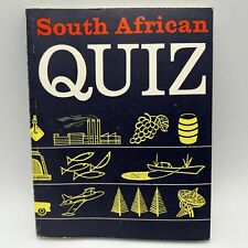 1966 SOUTH AFRICAN QUIZ Department of Information Pretoria TRAVEL SOUVENIR BOOK picture