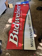 Vintage Budweiser vinyl banner picture