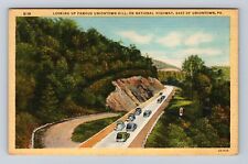 Uniontown PA-Pennsylvania, Uniontown Hill, Antique, Vintage Postcard picture
