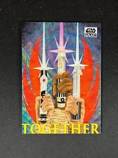 2021 Topps Star Wars Chrome Galaxy: NEW REPUBLIC: TOGETHER #51 - Wave /99 picture