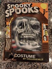 Skeleton Spooky Spooks Halloween Costume Large Vintage VTG 80s Complete RARE picture