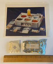 Original NASA Apollo Gemini Space Food Sealed Skin Cleaning Towel/ Beef Sandwich picture