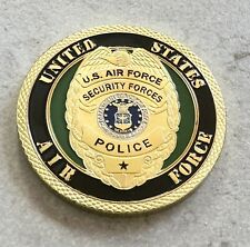 MP- MILITARY POLICE CHALLENGE COIN United States AIR FORCE USAF picture