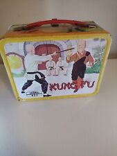 1974 Kung Fu Lunch Box Warner Bros Inc. Missing Thermos Vtg Lunch Box picture