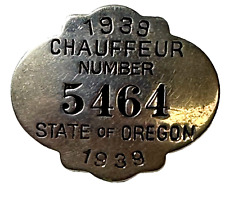1938 Colorado Chauffeur License 5464  1.25
