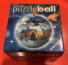 New Unopened Ravensburger 2006 Christmas Puzzle Ball Ornament 60 Piece  picture