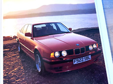 BMW E34 535i SPORT FRAMEABLE WALL ART IMAGE from CAR MAGAZINE TEST REVIEW picture