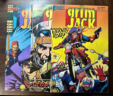 GRIM JACK LOT OF 3 - 5,14,19 - 1984/85/86 - FIRST COMICS - NICE COPIES picture