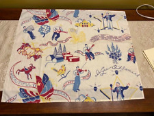Vintage W. Lee O'Dell Flour Sack Kitchen Towels & Runners picture