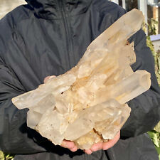 7LB A+++Large Himalayan high-grade quartz clusters / mineralsls. picture