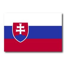 Slovakia Flag Car Magnet Decal - 4 x 6 Heavy Duty for Car Truck SUV picture