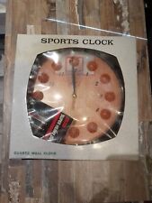 Vintage Quartz 3D Basketball/ Sports Clock picture