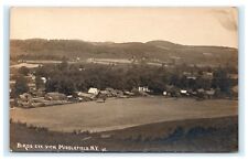 Birds Eye View Middlefield New York NY Otsego Co. RPPC Real Photo Postcard A14  picture