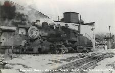Train Postcard Chicago Great Western #469 0-6-0 Kuba Collection Railroad Photo picture