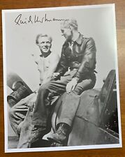 WWII German Luftwaffe Ace Pilot Erich Hartmann Signed Photo Knight’s Cross #1 picture