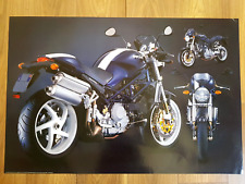 Ducati Blue Monster Original 2004 Poster picture