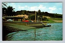Zanesville OH-Ohio, Marina, Dillon Lake and State Park, Vintage Postcard picture