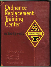 Military Yearbook Army Abderdeen Proving Ground Ordance Training Center 1953 OCT picture