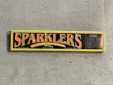 VTG Sparklers No 8 Diamond Sparkler Usa 80s 90s Box Only Collectible V5191 picture