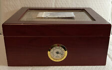 Humidor Hygrometer Cigar Box With Humi-Care Pillows picture