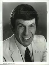 1992 Press Photo Leonard Nimoy, Host of 