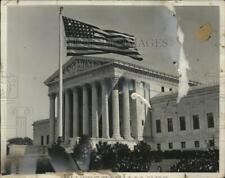 1935 Press Photo US Supreme Court American Flag - neo12163 picture