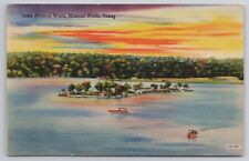 c1930-45 Postcard Lake Mineral Wells Texas TX picture