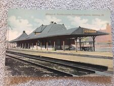 IL Sterling Illinois Railroad Train Station Depot DB Postcard picture