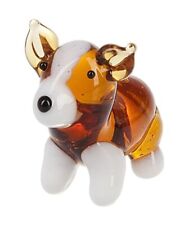 Ganz Miniature World Mini Glass CORGI DOG Tiny Collectible Figurine 1 1/4