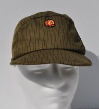 Vintage East German Army Rain Pattern Camouflage Hat  Size 3 Large Variant NOS picture