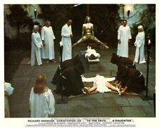 To The Devil A Daughter 1976 Nastassia Kinski gets sacrificed 8x10 inch photo picture