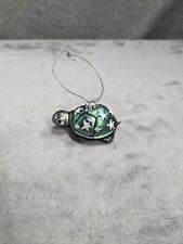  Small Hawiian HONU Blown Glass Sea Turtle Christmas Ornament by Island Heritage picture