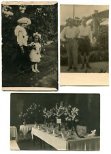 Latvia H08 pre 1940 original Real Photos 3 Postcards picture