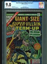Giant-Size Super-Villain Team-Up #1 CGC 9.0 (1975) Dr. Doctor Doom Sub Mariner picture
