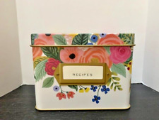 Rifle Paper Co. Juliet Rose Recipe Tin, New picture