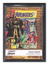 2022 Fleer Ultra Avengers Orange Parallel - /549 First Appearance: BLACK KNIGHT picture