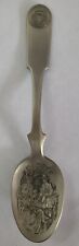 Vintage 1976 Franklin Mint American Colonies New York Pewter Spoon picture