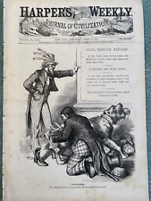 Original Political Harpers Weekly Newspaper April 22, 1876 picture
