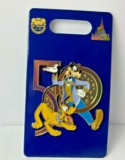 2021 Disney World 50th Anniversary Goofy & Pluto Pin New In Hand Limited Edition picture
