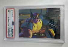 1994 Fleer Marvel Masterpieces PowerBlast Wolverine #9 PSA 7 X-MEN picture