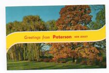 Chrome Postcard, Greetings from Paterson, New Jersey picture